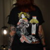 camiseta ( geisha) colaboración yoset perez
